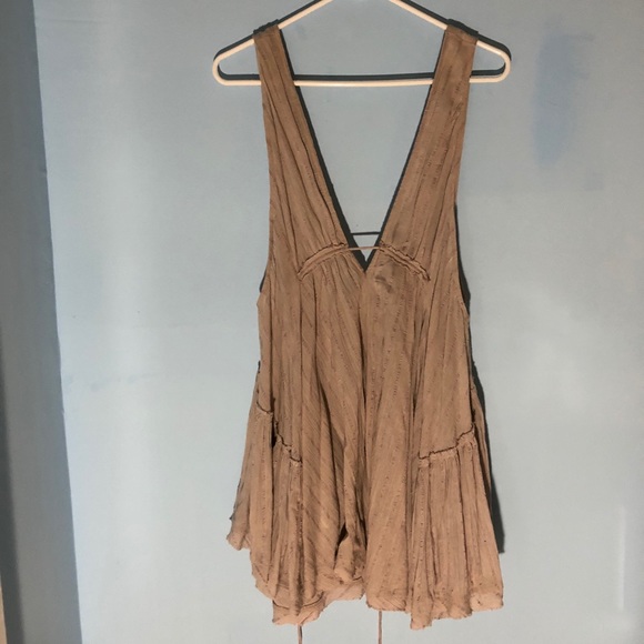 SOLD Free People tunic dress (tan) - Picture 3 of 8